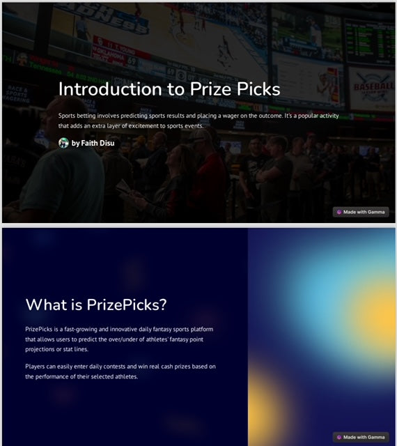 Prize Picks Quick Start Guide